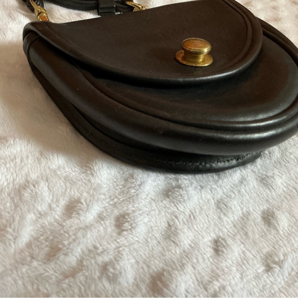 Coach Black Leather Crossbody Belt Bag - Picture 4 of 10